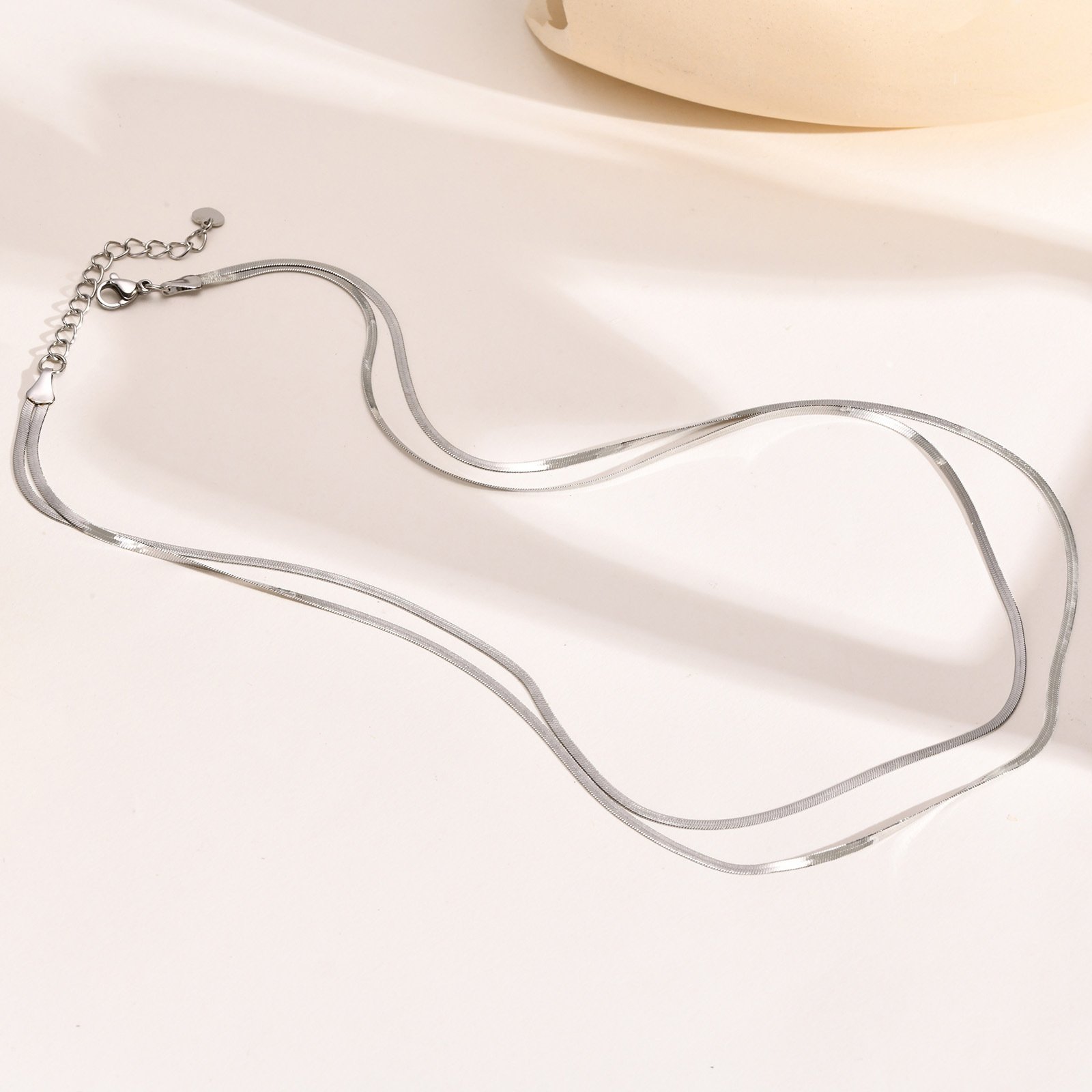 WM-C30 - Men Silver Necklace Chain — image 4