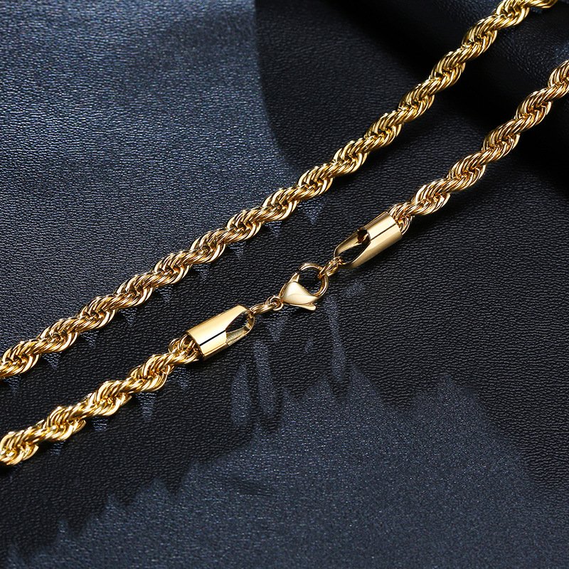 WM-C35- Men Silver Necklace Chain — image 3