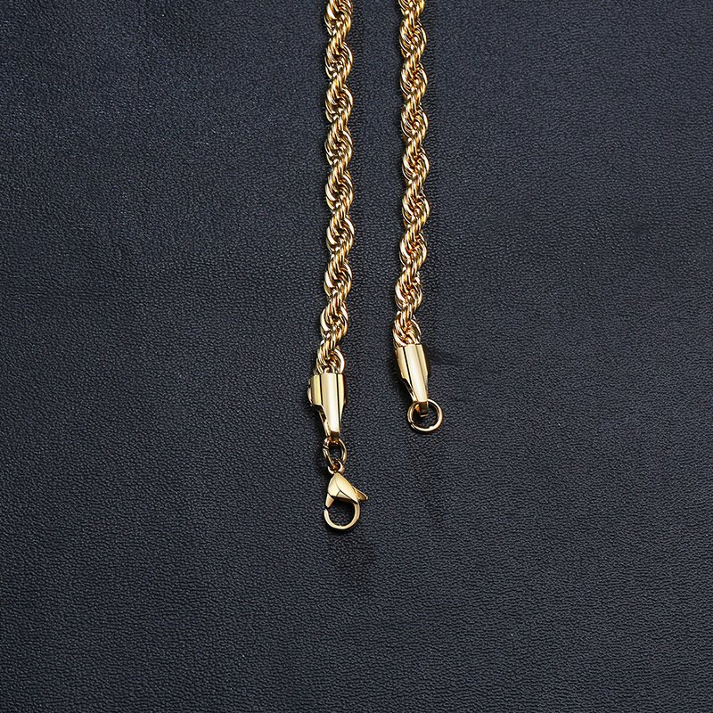 WM-C35- Men Silver Necklace Chain — image 9