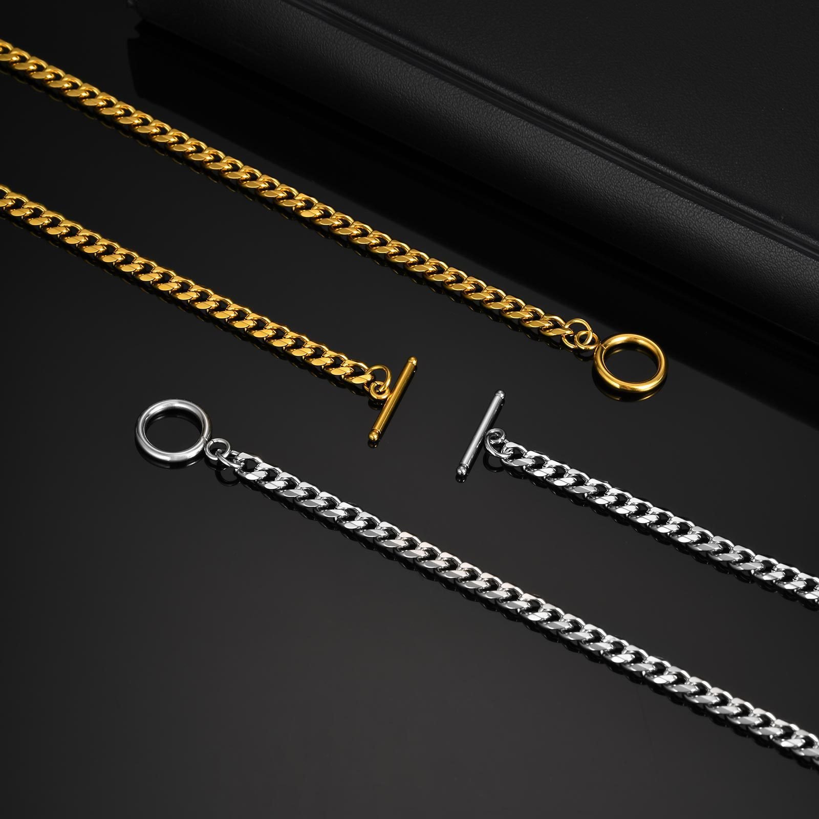 WM-C44 - Men-Women Gold Necklace Chain