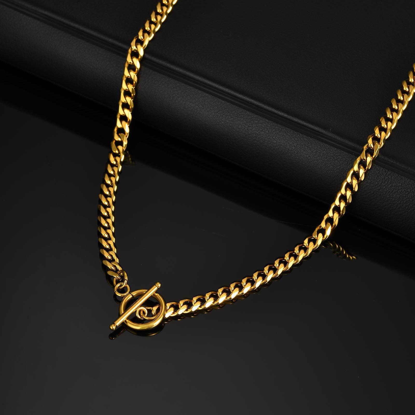 WM-C44 - Men-Women Gold Necklace Chain — image 3