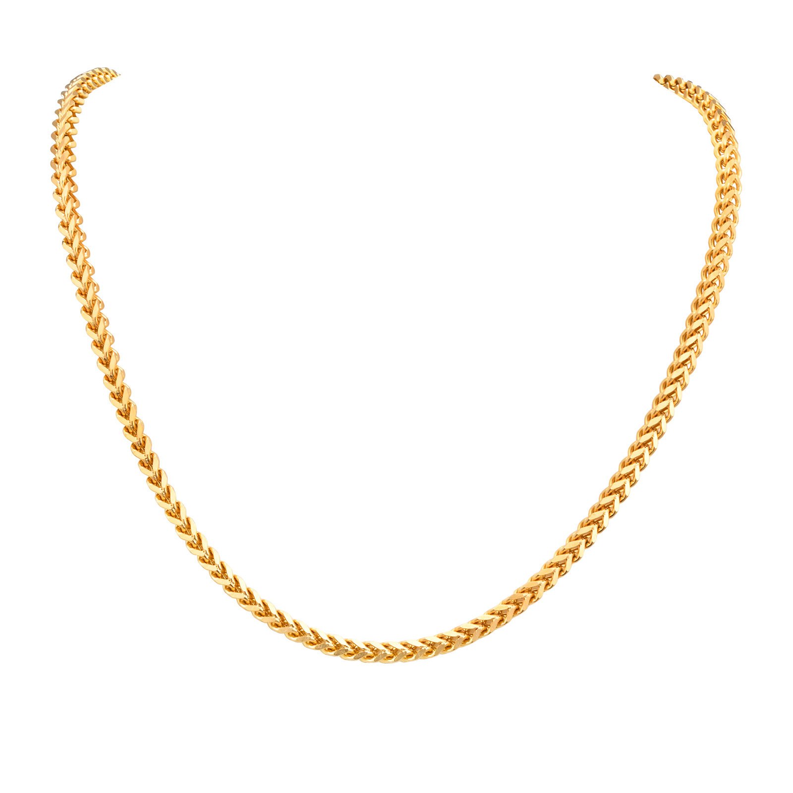 WM-C51 - Men-Women Golden Necklace Chain — image 4
