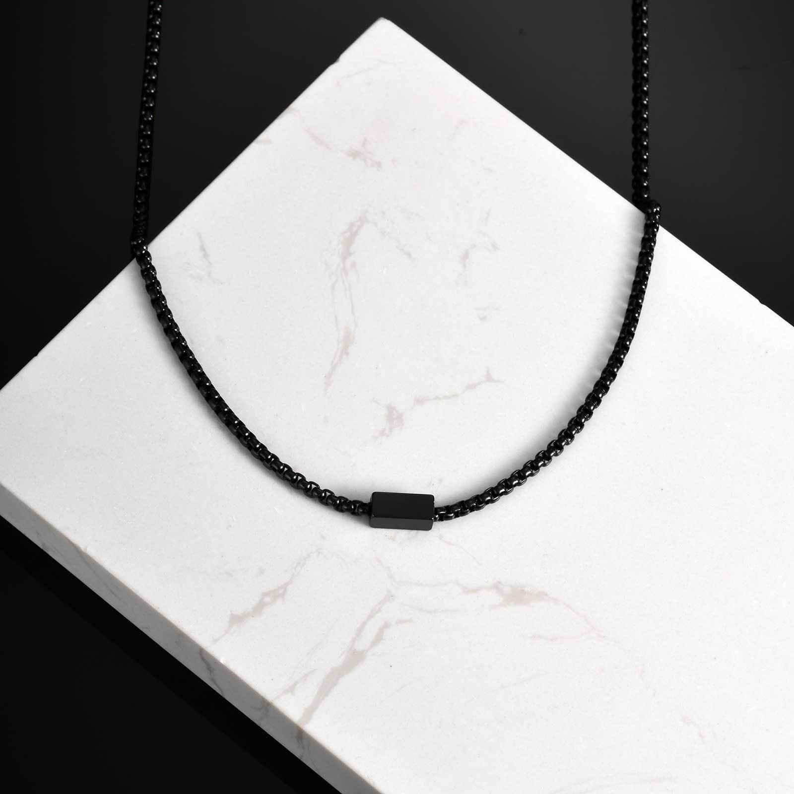 WM-P129 Silver Men, Women Necklace Pendant with Chain — image 7