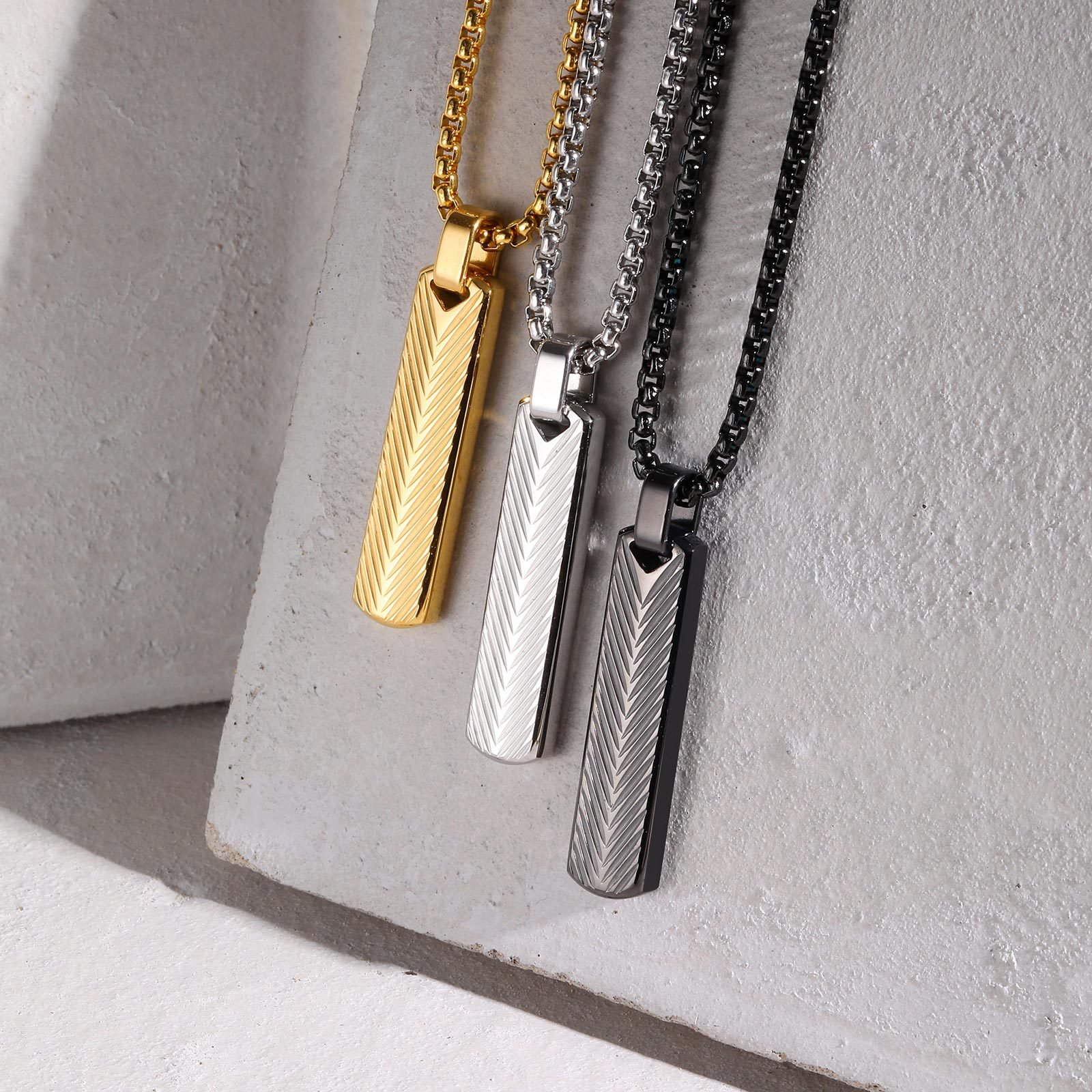 WM-P132 Slver Men, Women Necklace Pendant with Chain