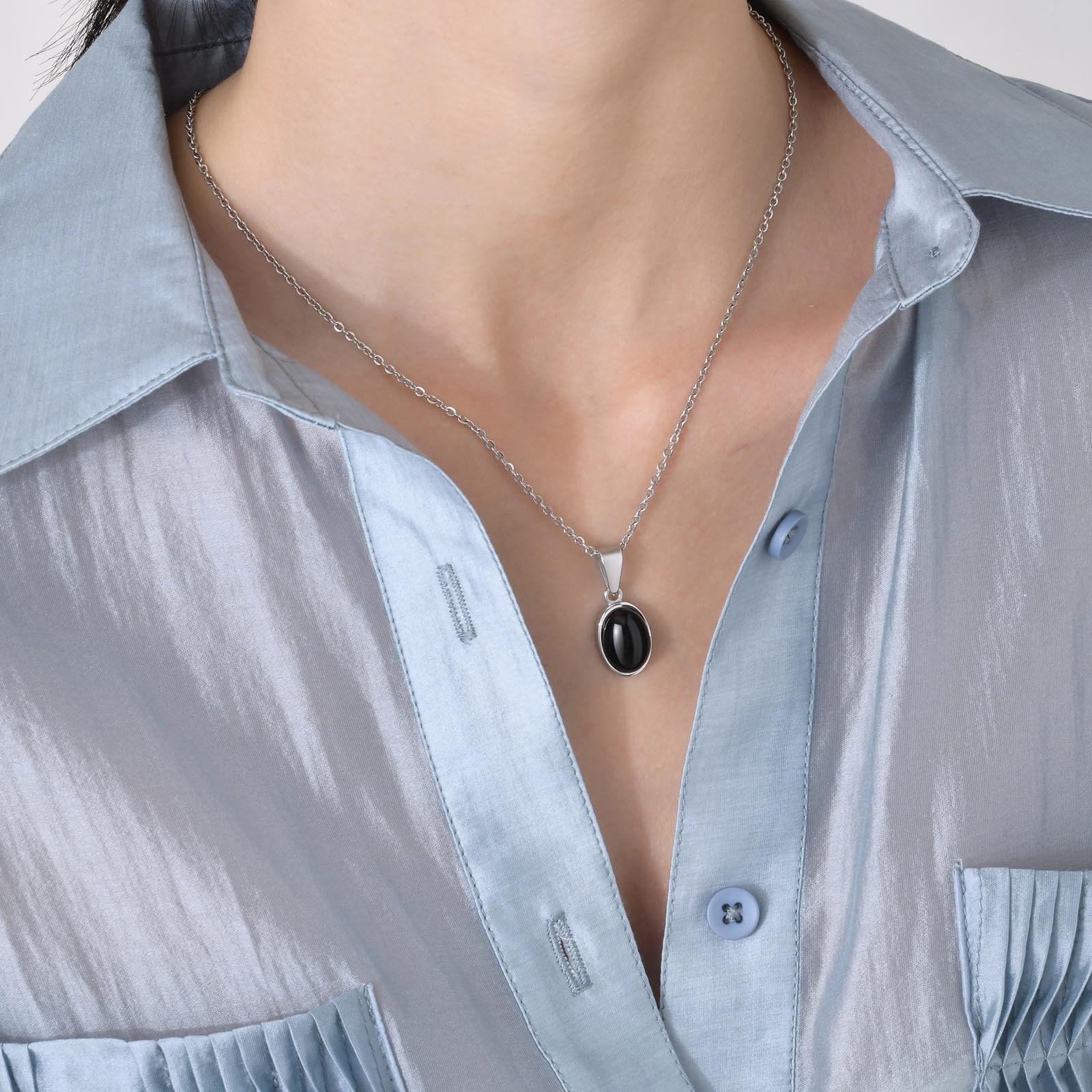 WM-P83 - Men, Women Necklace Pendant with Chain — image 3