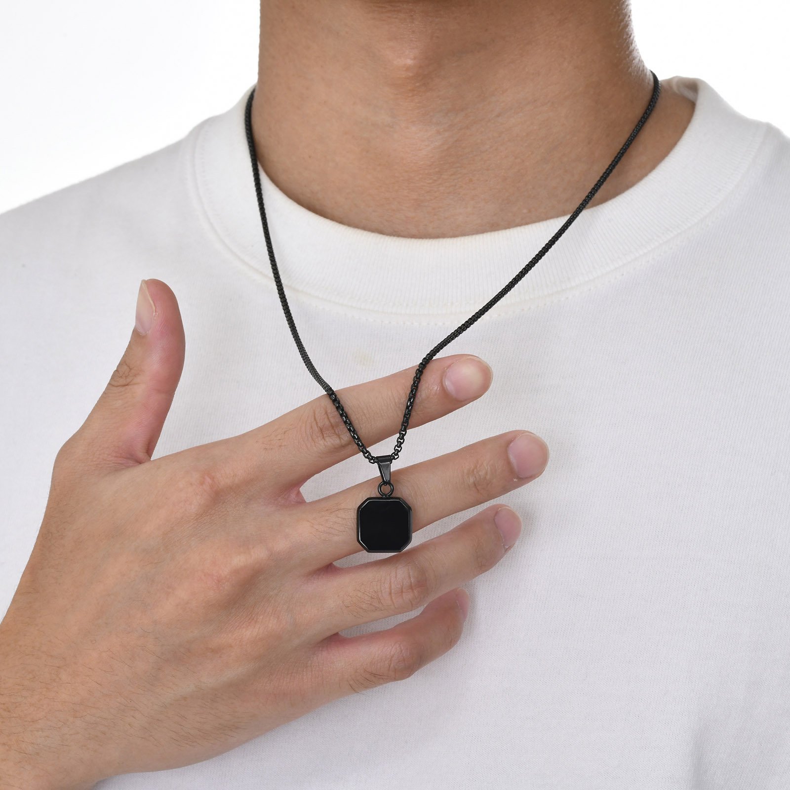 WM-P84 - Men, Women Necklace Pendant with Chain