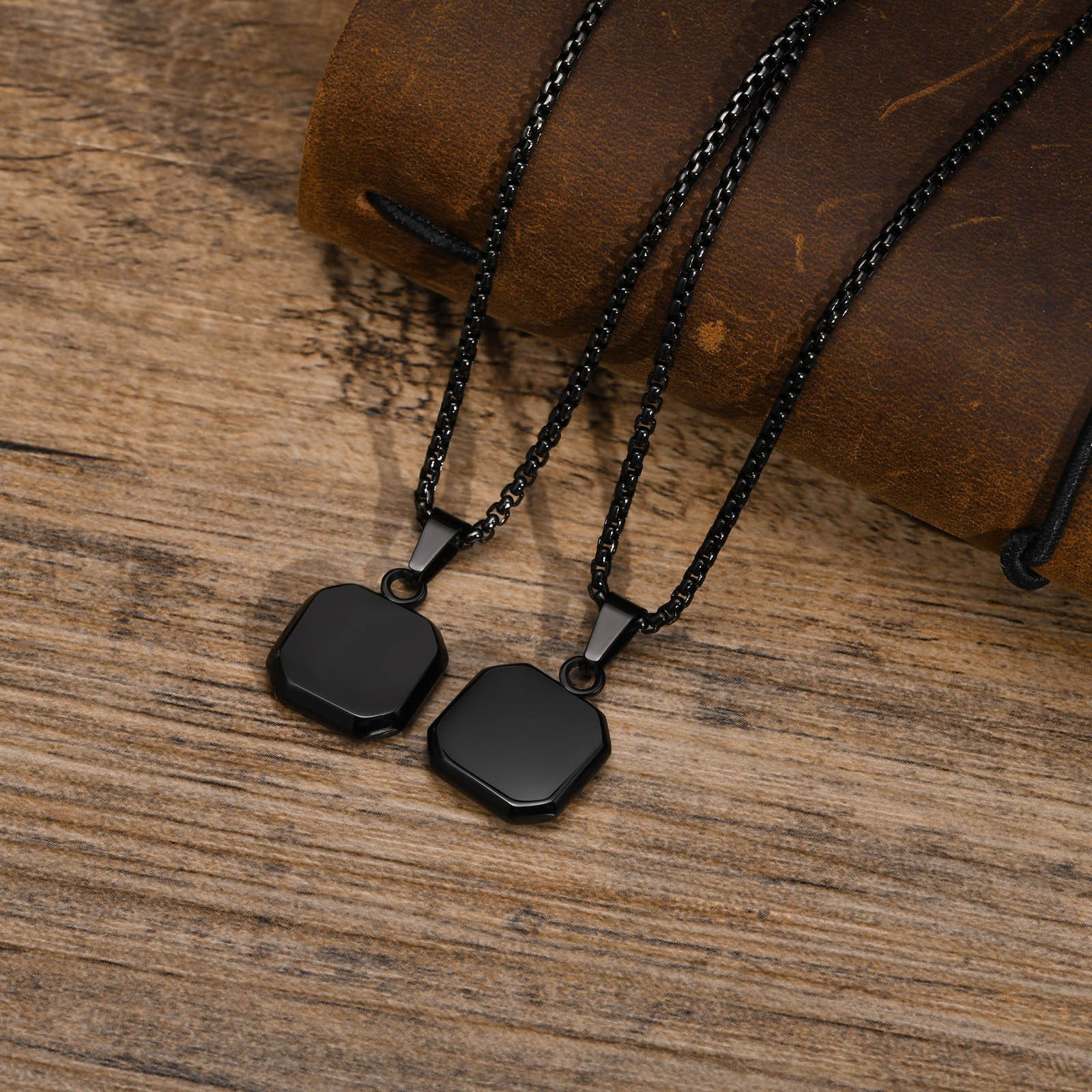 WM-P84 - Men, Women Necklace Pendant with Chain — image 4