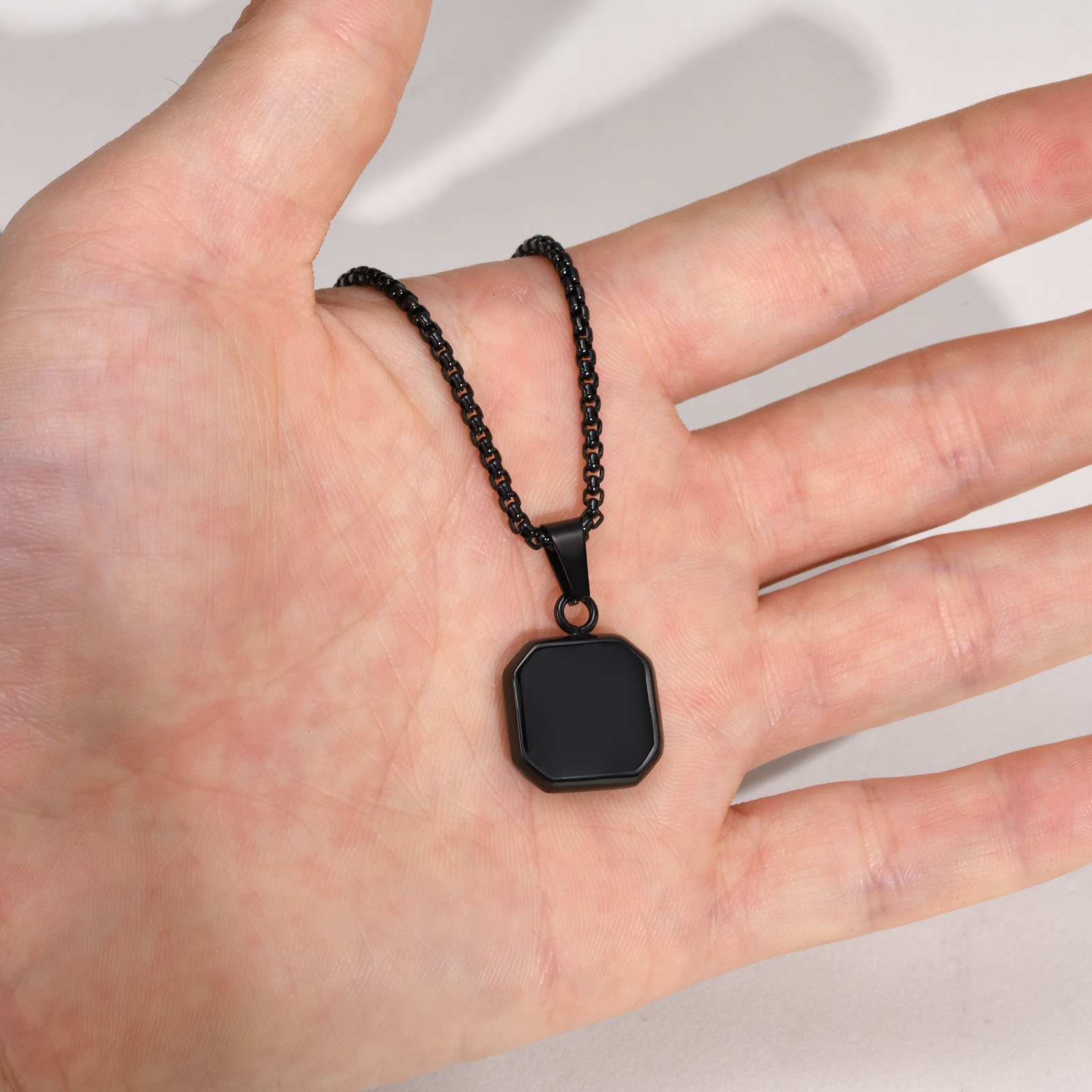 WM-P84 - Men, Women Necklace Pendant with Chain — image 5
