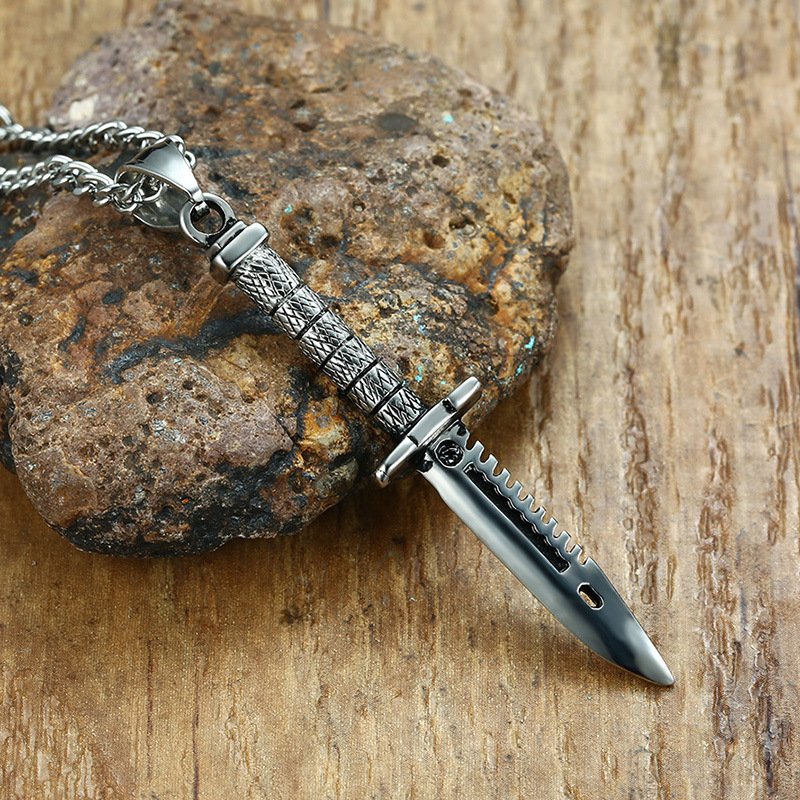 WM-P85 Men, Women Necklace Pendant with Chain — image 3