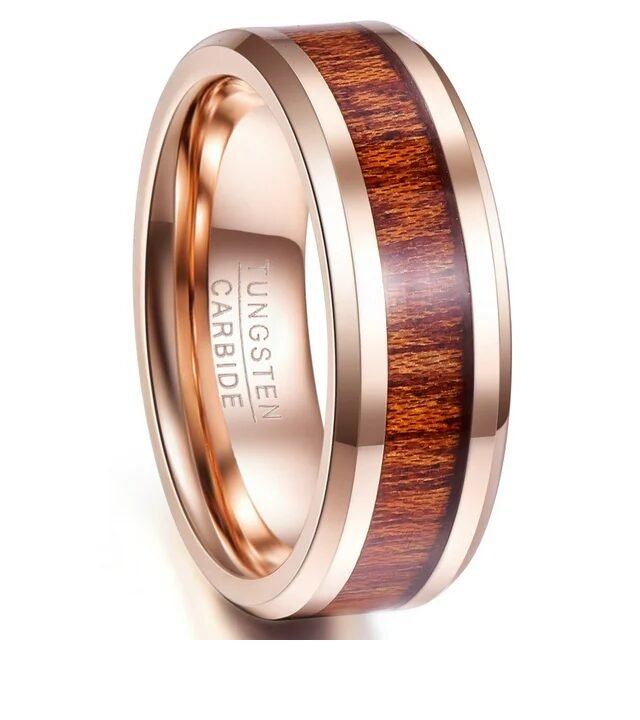 WM-R113 - 8 mm Tungsten Carbide Ring
