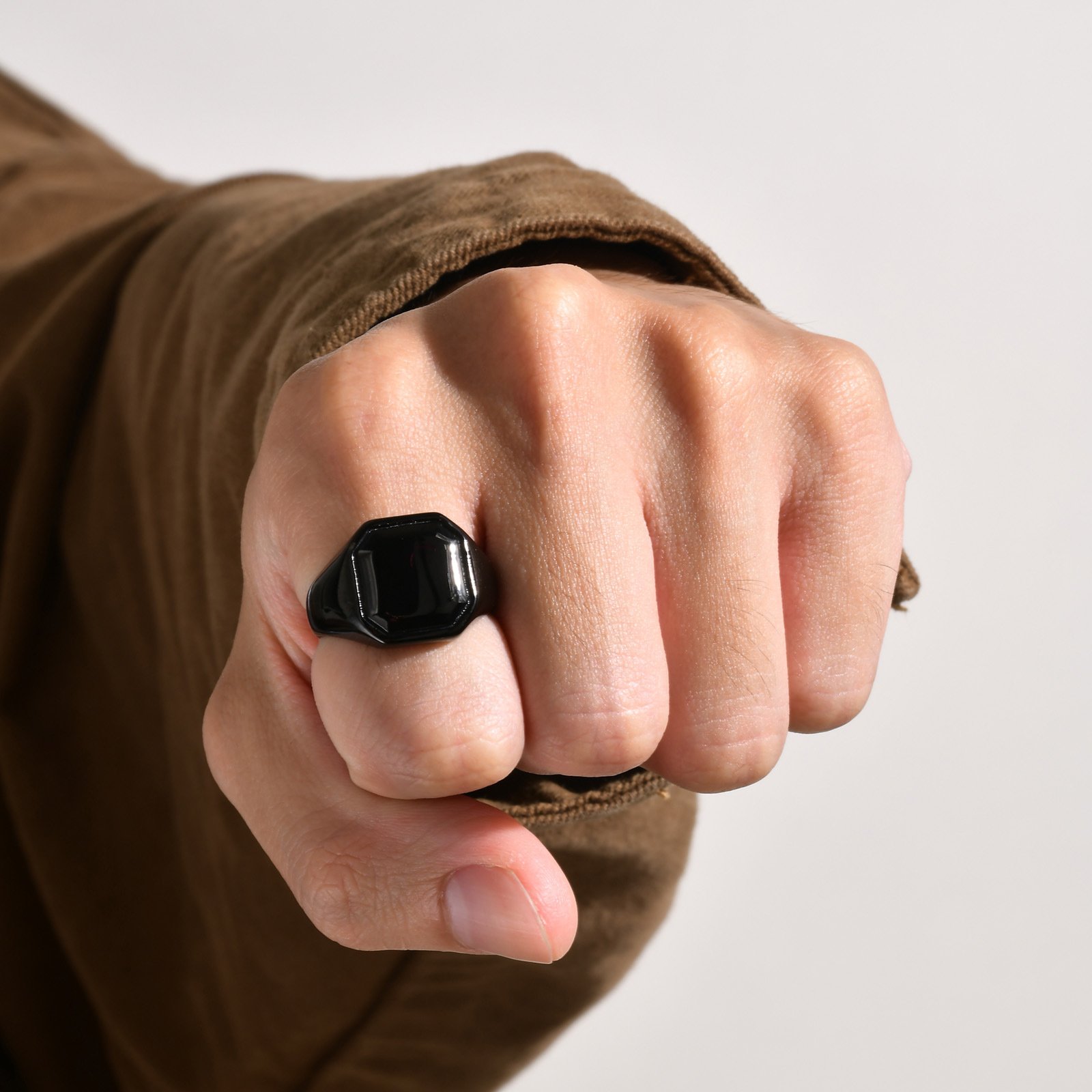 WM-R157 – Gold Stainless Steel Ring — image 10