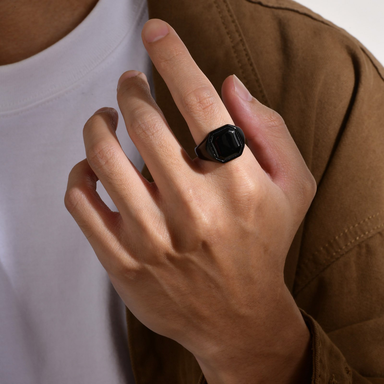 WM-R157 – Gold Stainless Steel Ring — image 12