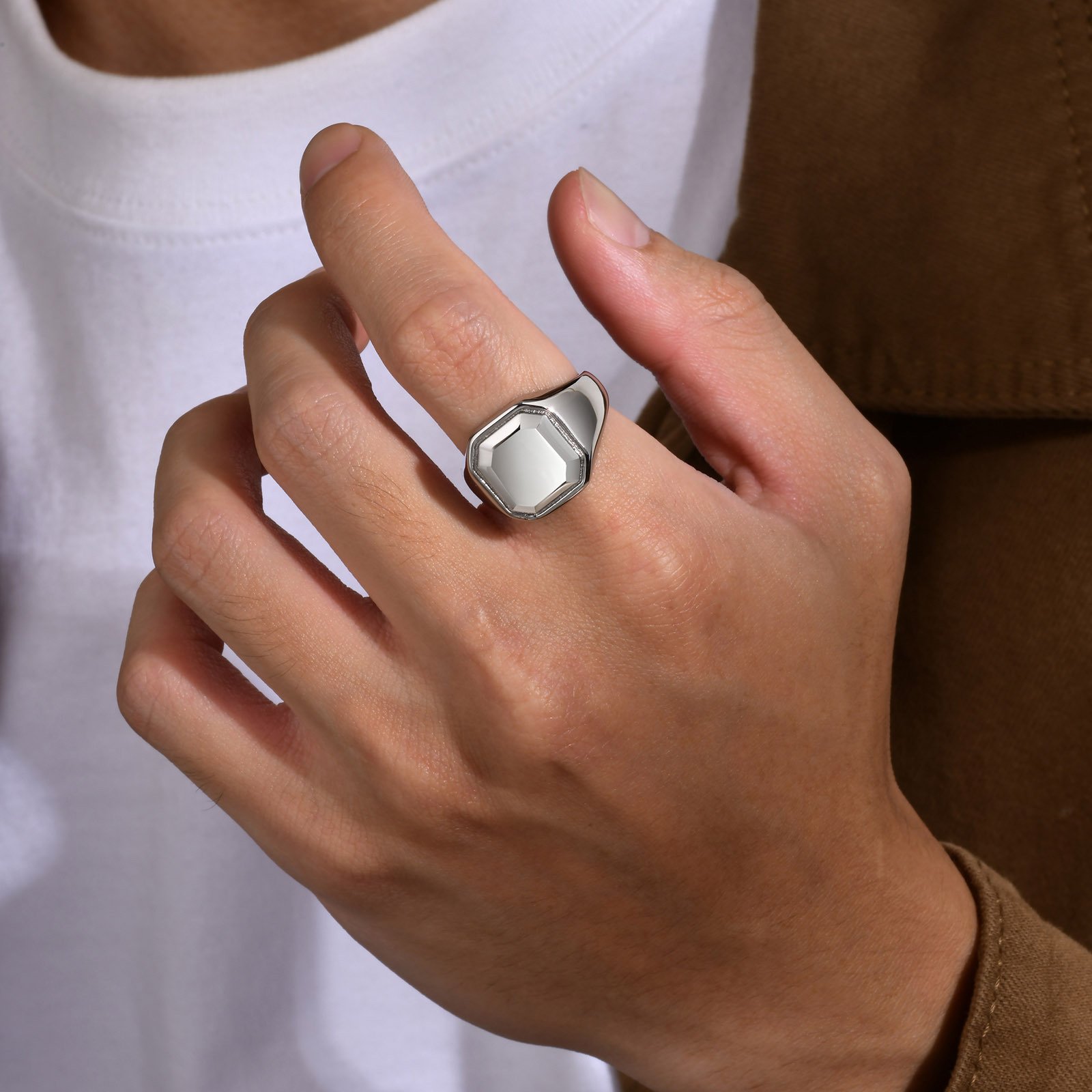 WM-R157 – Gold Stainless Steel Ring — image 6