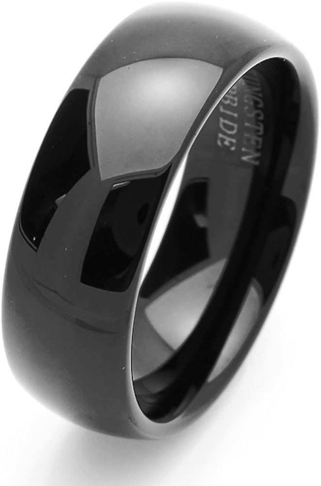 WM-R166 Tungsten Carbide Ring for Men 8 mm