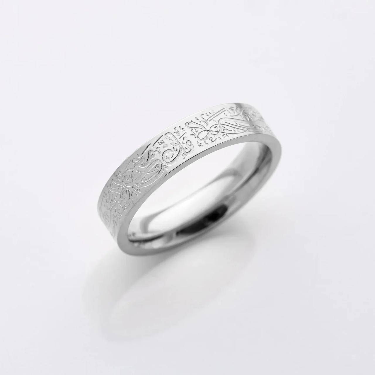 WM-R167 -Black Stainless Steel Ring — image 4