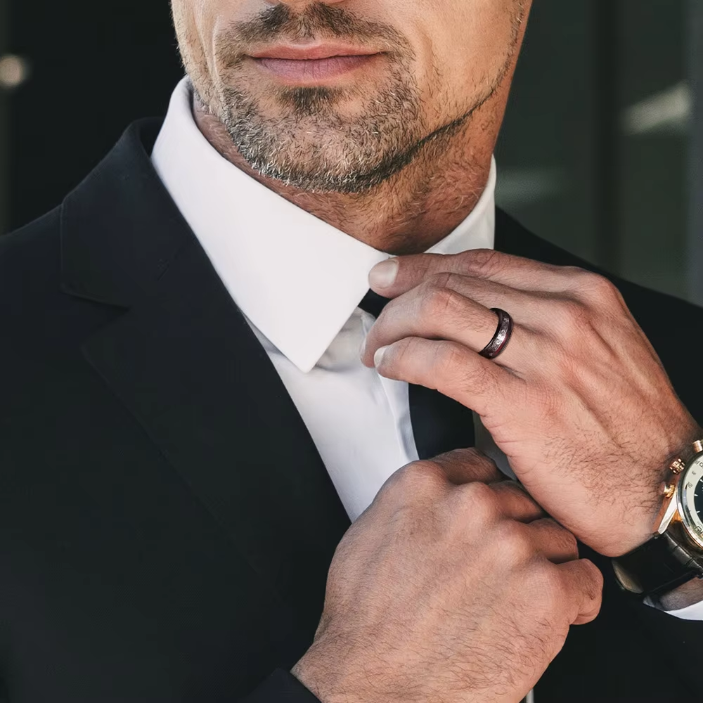 WM-R180 Tungsten Carbide Ring for Men — image 4
