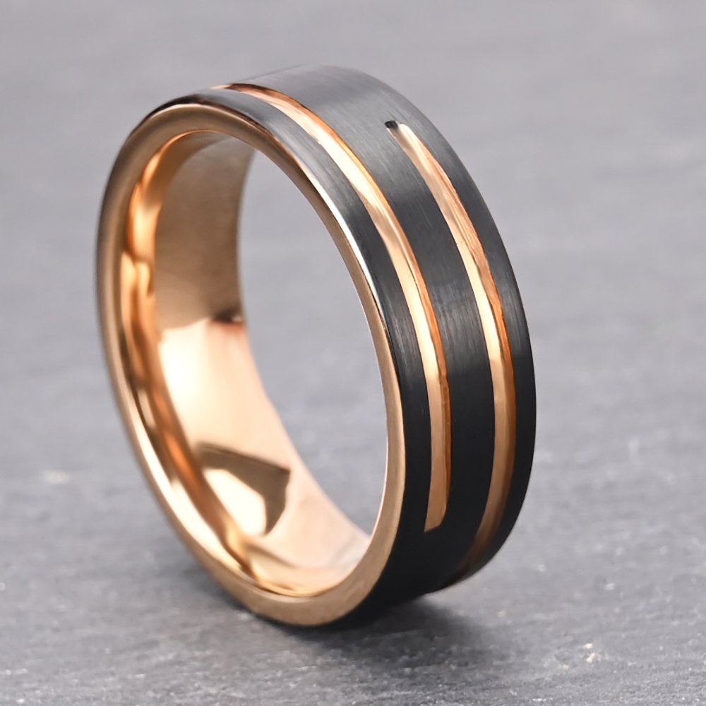 WM-R181 Tungsten Carbide Ring for Men — image 5