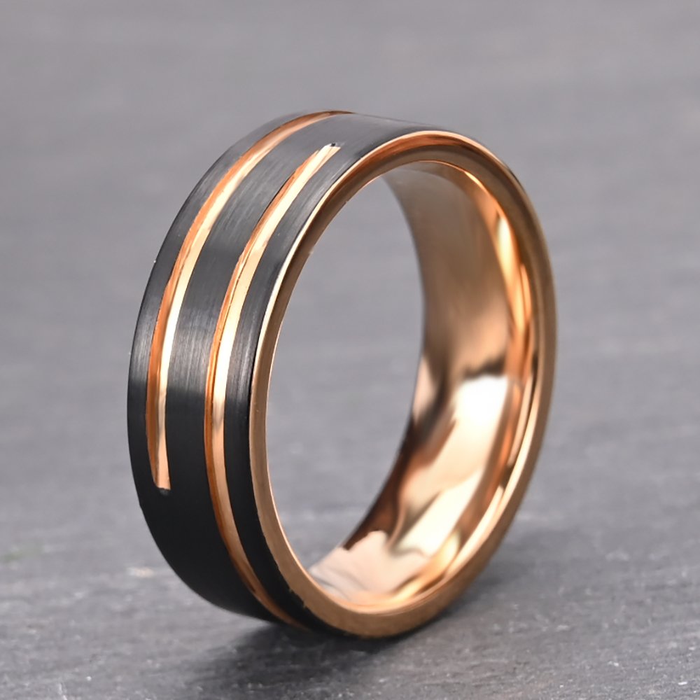 WM-R181 Tungsten Carbide Ring for Men — image 7