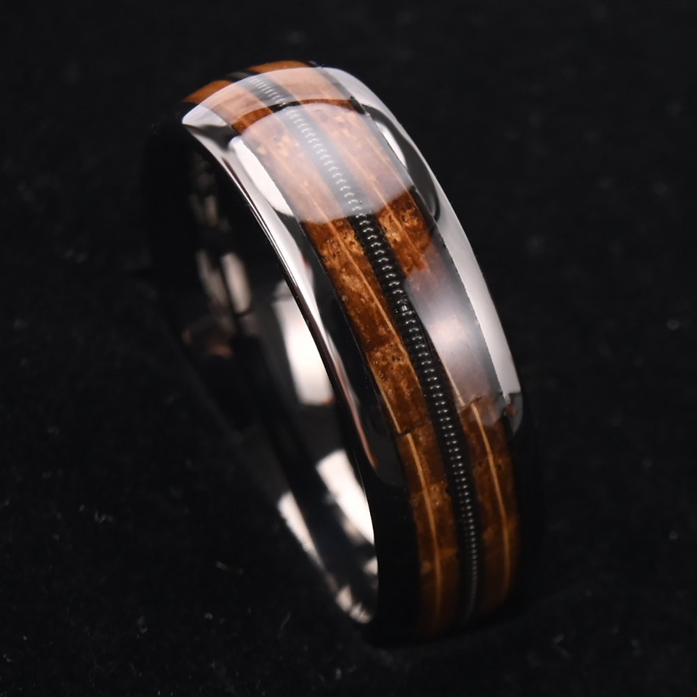 WM-R192 Tungsten Carbide Ring for Men — image 4