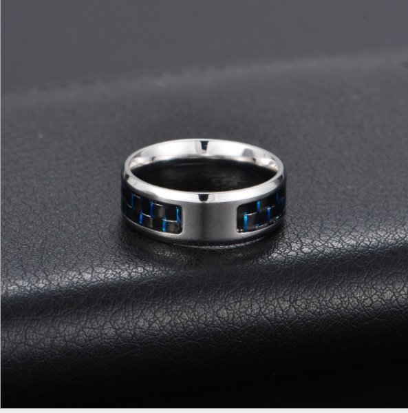 WMR-130 - Stainless Steel Men Ring — image 4