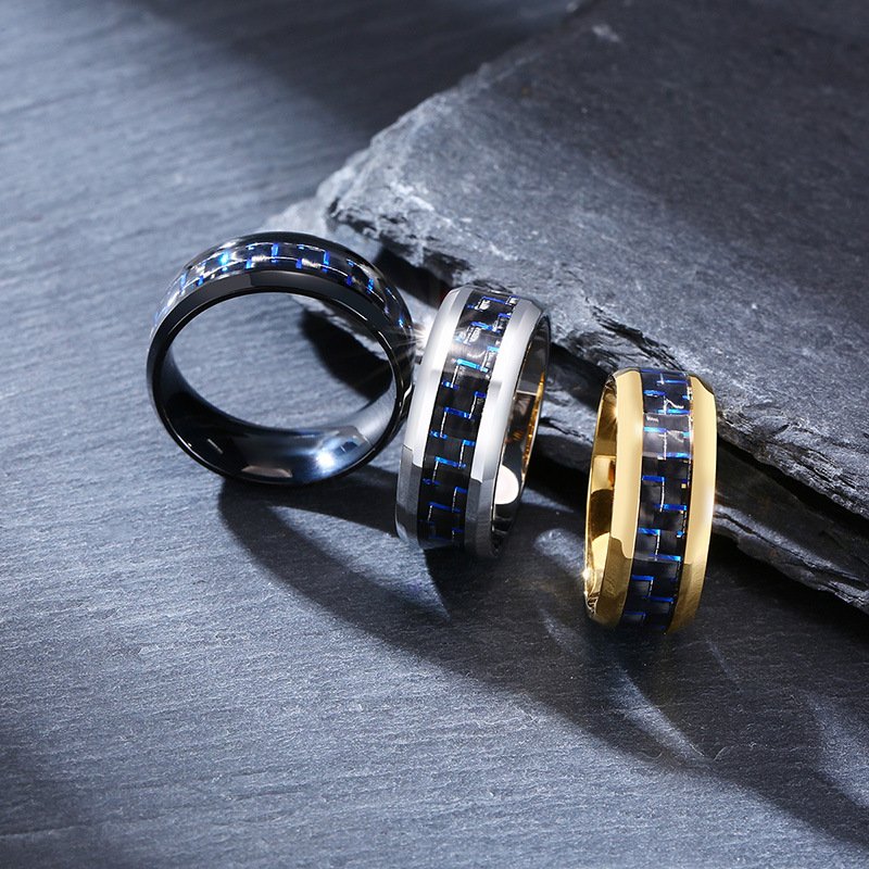 WMR-130 - Stainless Steel Men Ring — image 5