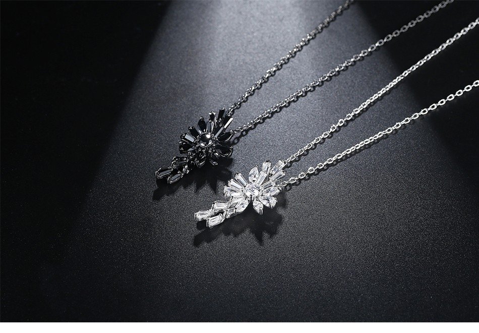 WP220- Black Women Necklace Pendant