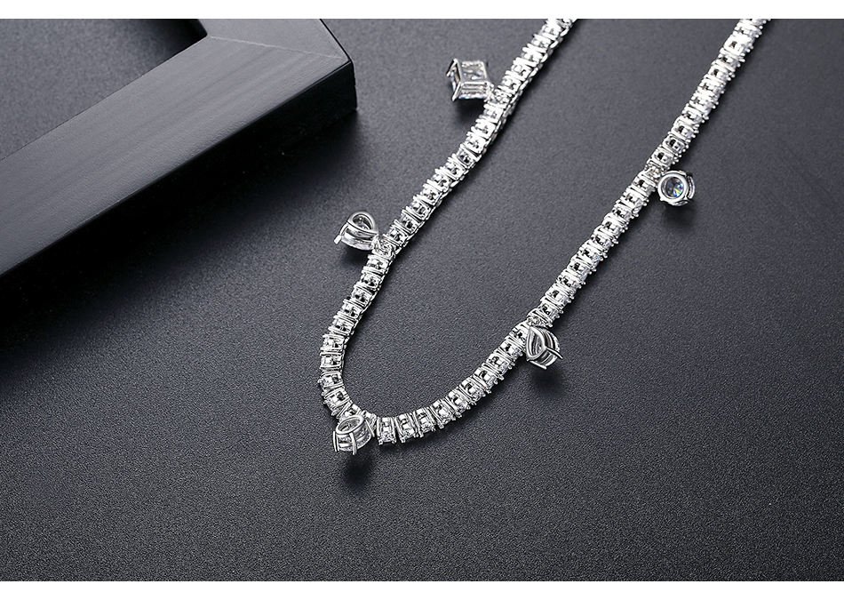 WP445-White Gold Designer Jewellery Necklace / Pendant
