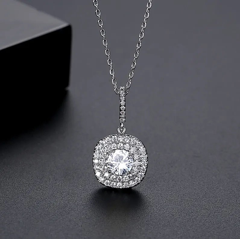 WP456- White - Necklace/Pendant for Women