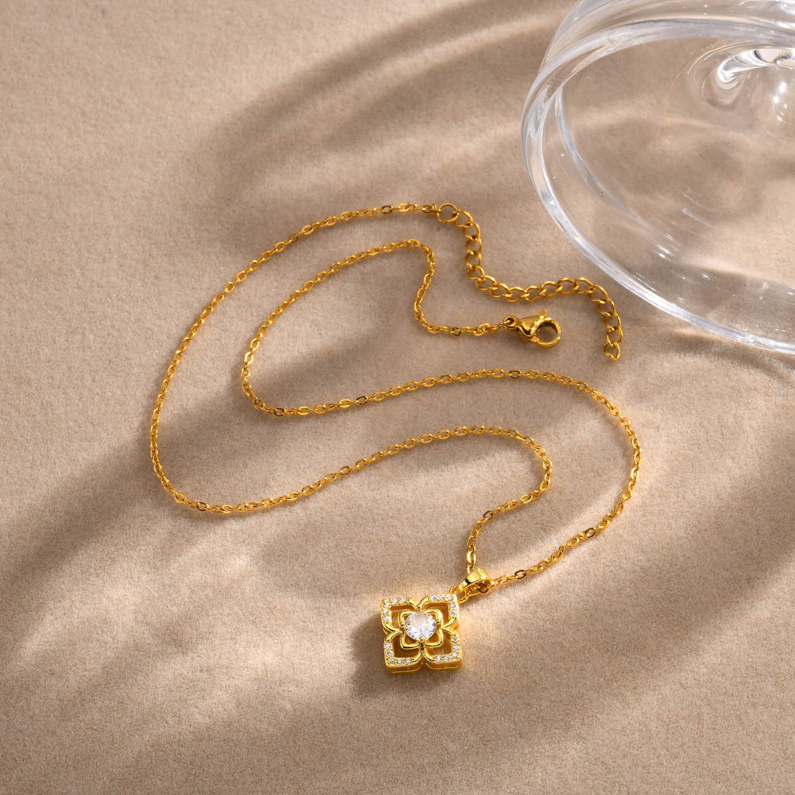 WP495 - Golden Necklace Pendant for Women — image 6