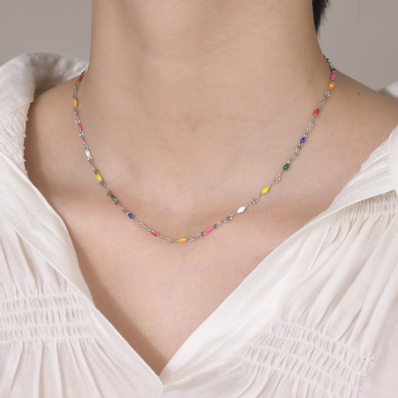 WP497 - Green Necklace Pendant for Women — image 3