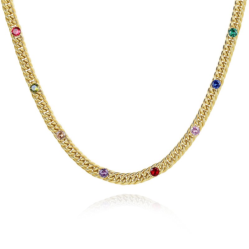 WP520 - Golden Necklace Pendant for Women