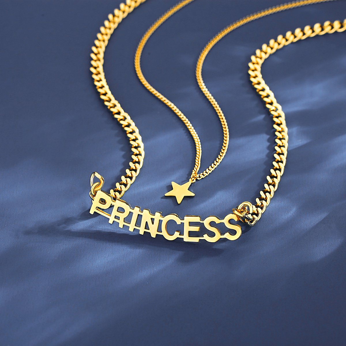 WP523 - Golden Necklace Pendant for Women — image 4