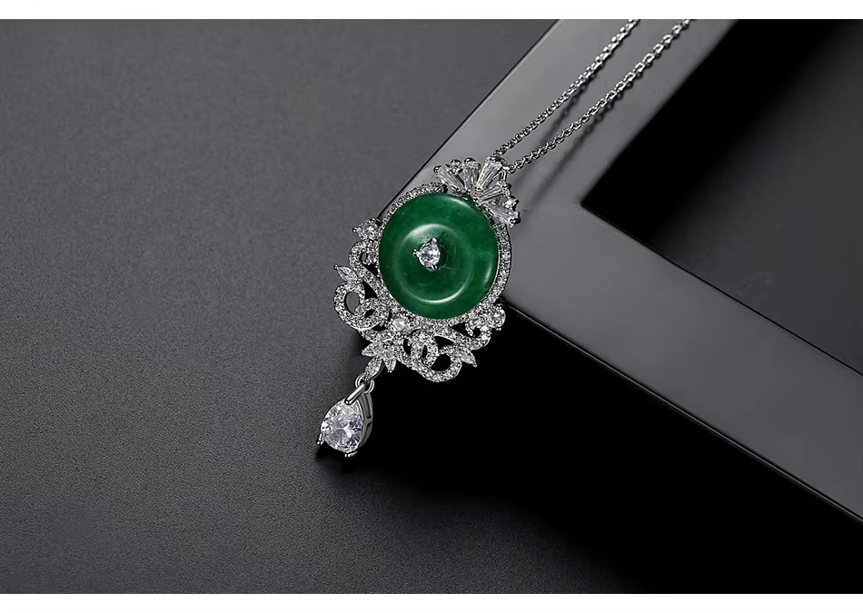WP551- Silver Women Necklace Pendant — image 4