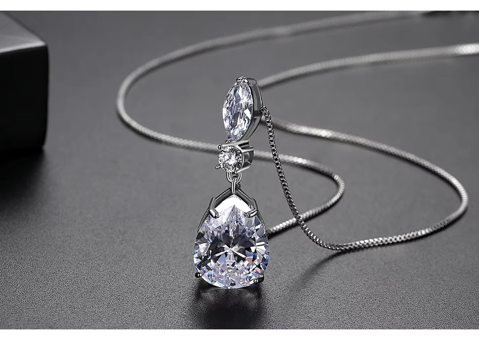 WP552- White Women Necklace Pendant