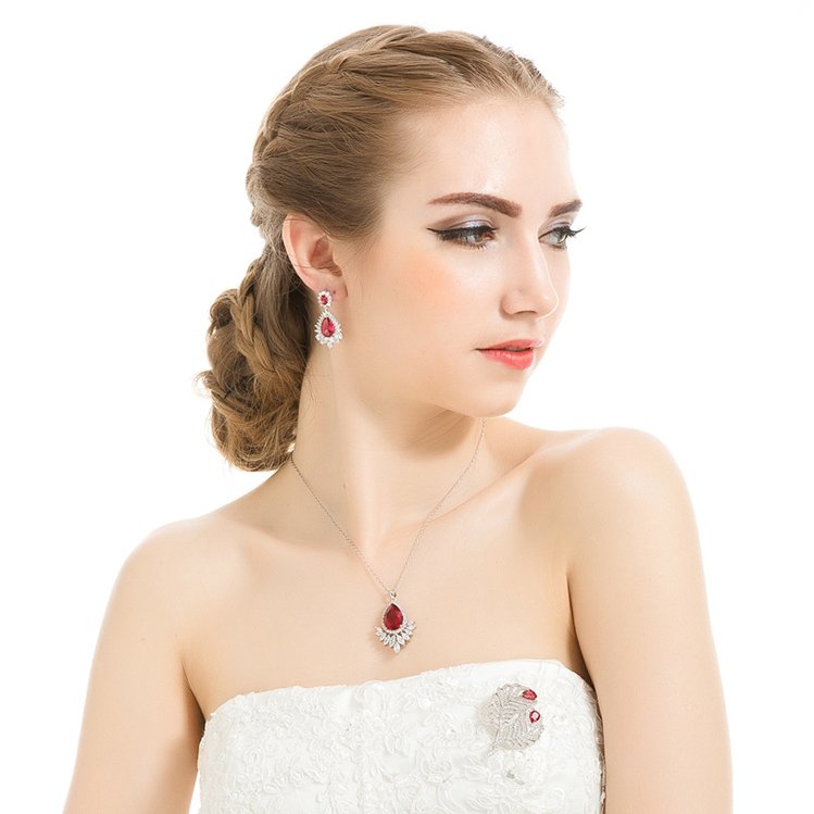 WP623 - White Women Necklace Pendant — image 3