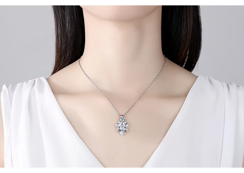 WP626- Golden Women Necklace Pendant