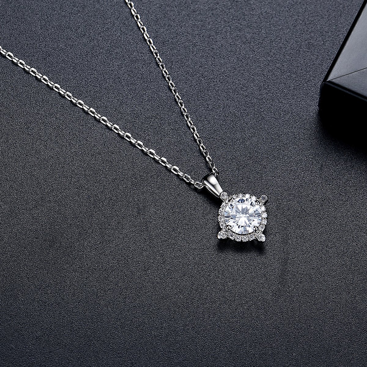 WP628 - White Women Necklace Pendan — image 4