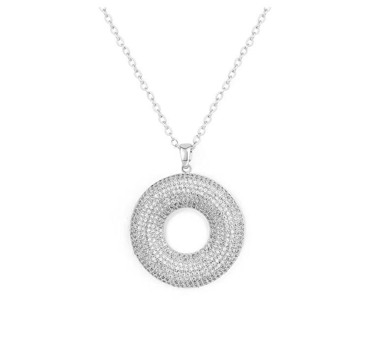 WP84- Silver Women Necklace Pendant