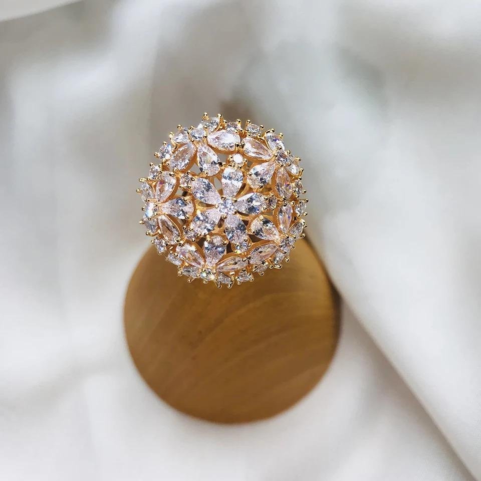 WR106 Silver Luxury Ring for Women — image 11
