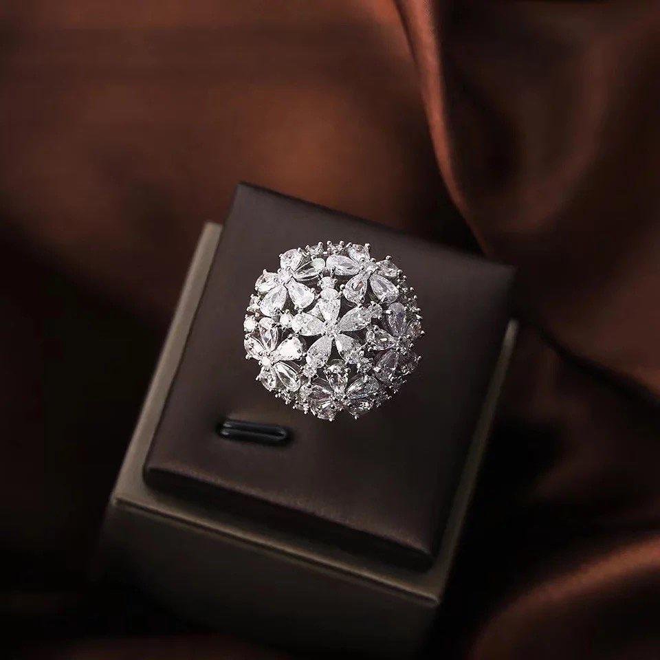 WR106 Silver Luxury Ring for Women — image 16