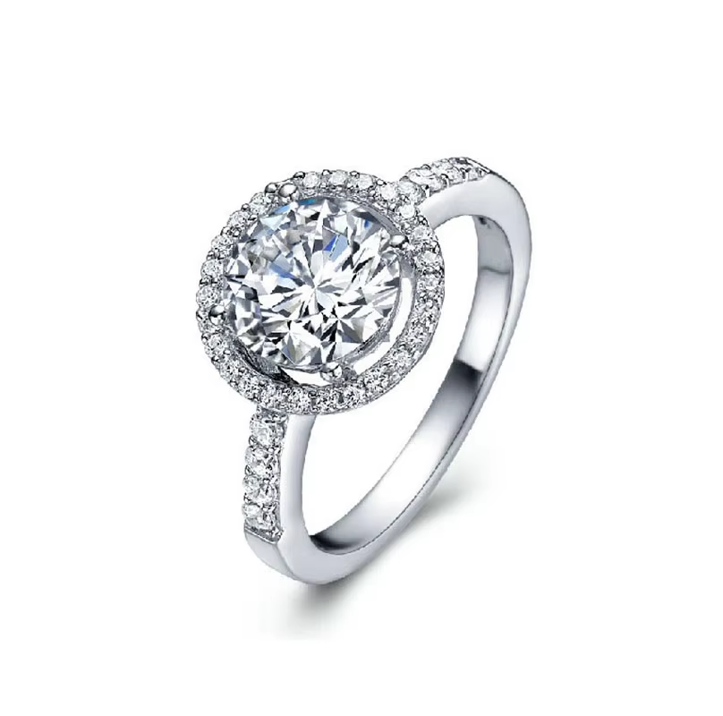 WR252 Silver Luxury Ring for Women