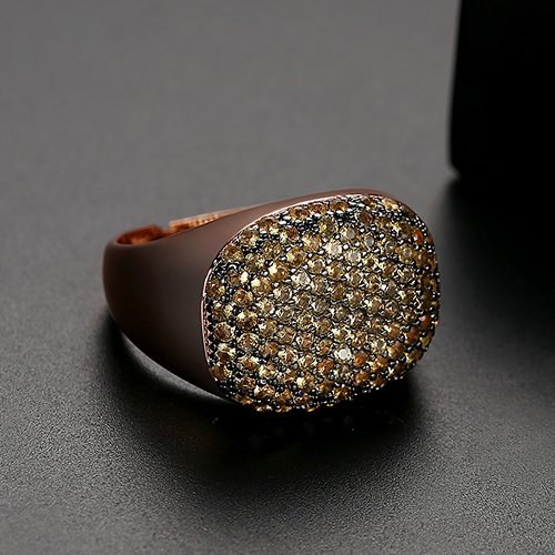 WR388 Yellow Luxury Ring for Women