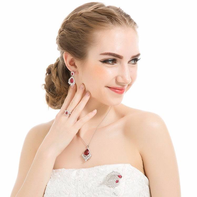 WR395 Green Luxury Ring for Women — image 3