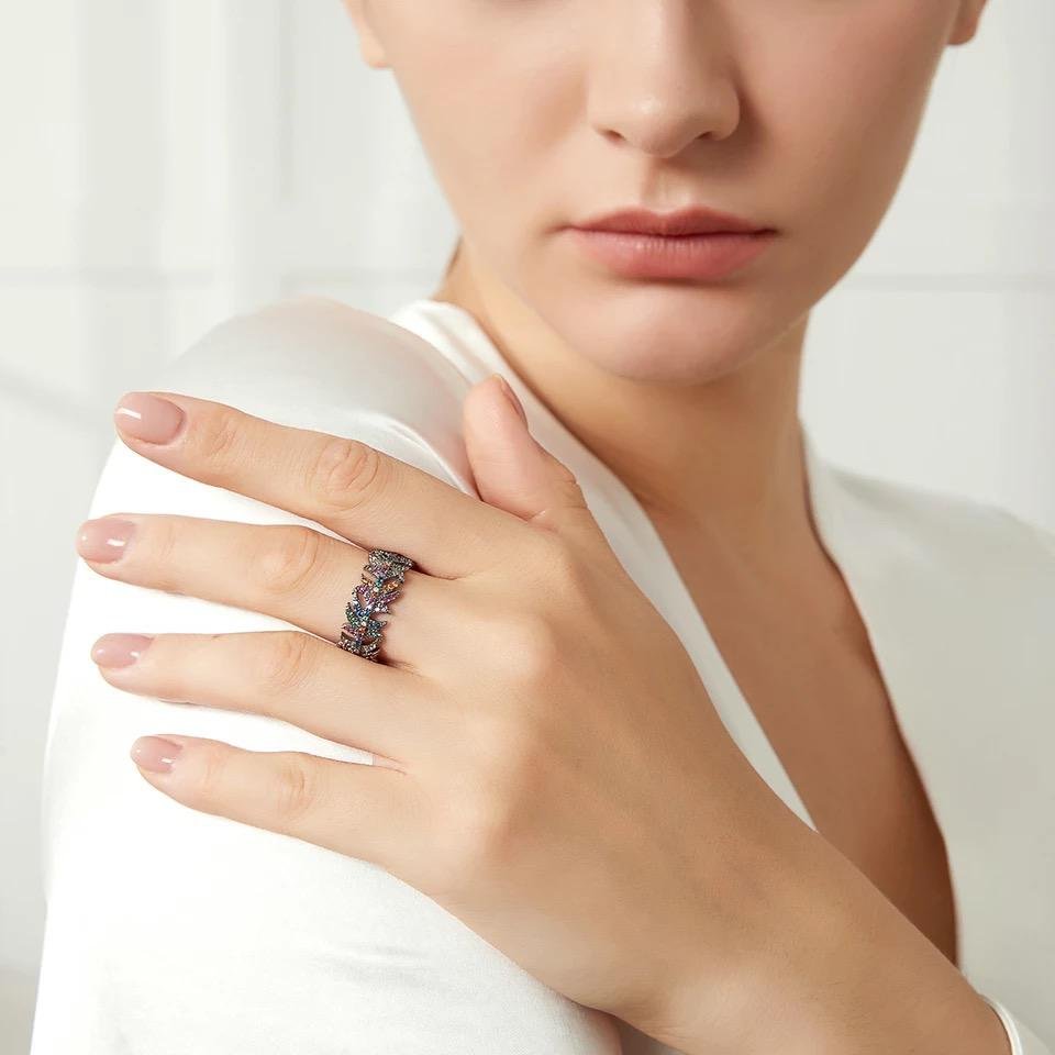 WR403 Luxury Ring Classic Band for Women — image 11