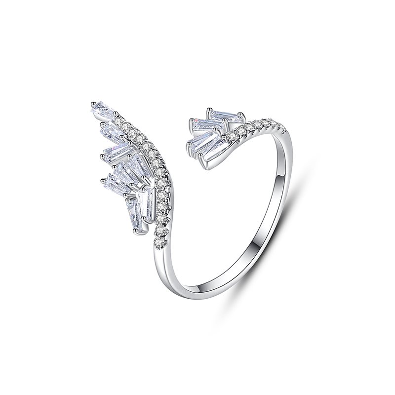 WR426 Silver Luxury Ring for Women (Adjustable Ring) — image 4