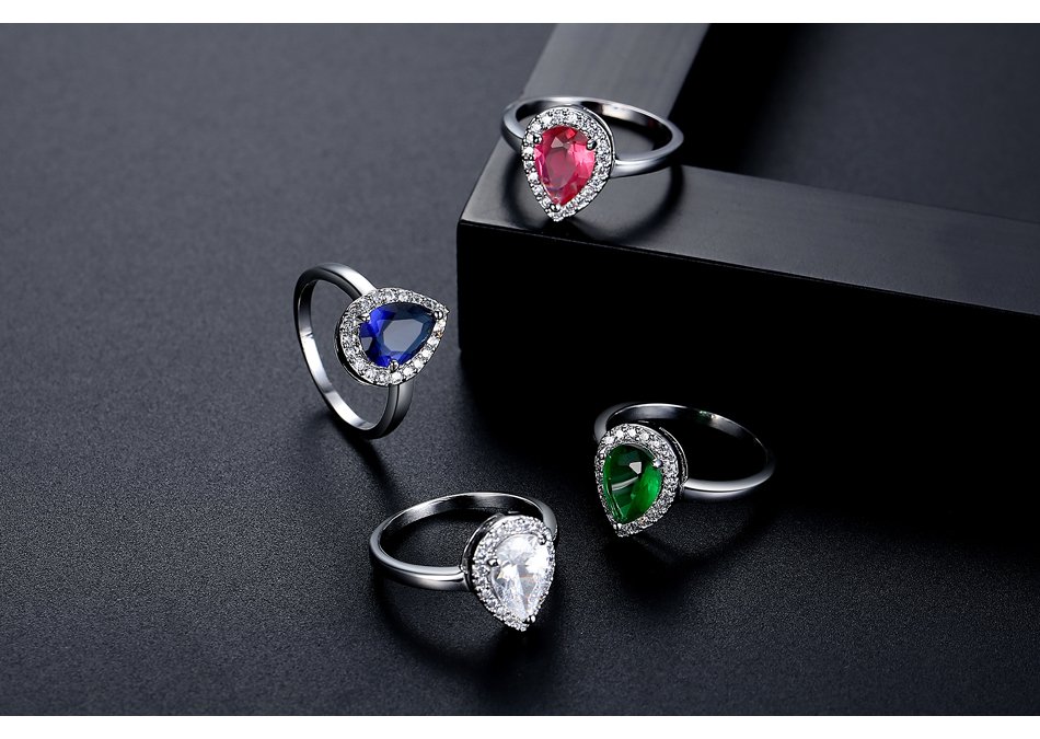 WR434 Red Luxury Ring for Women