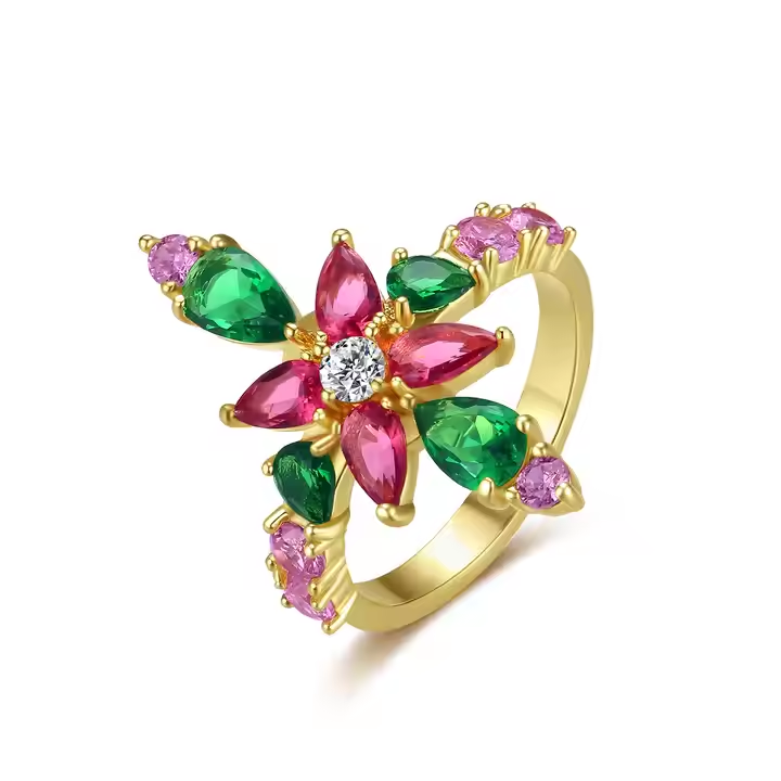 WR464 Silver Luxury Ring for Women (Adjustable Ring) — image 3