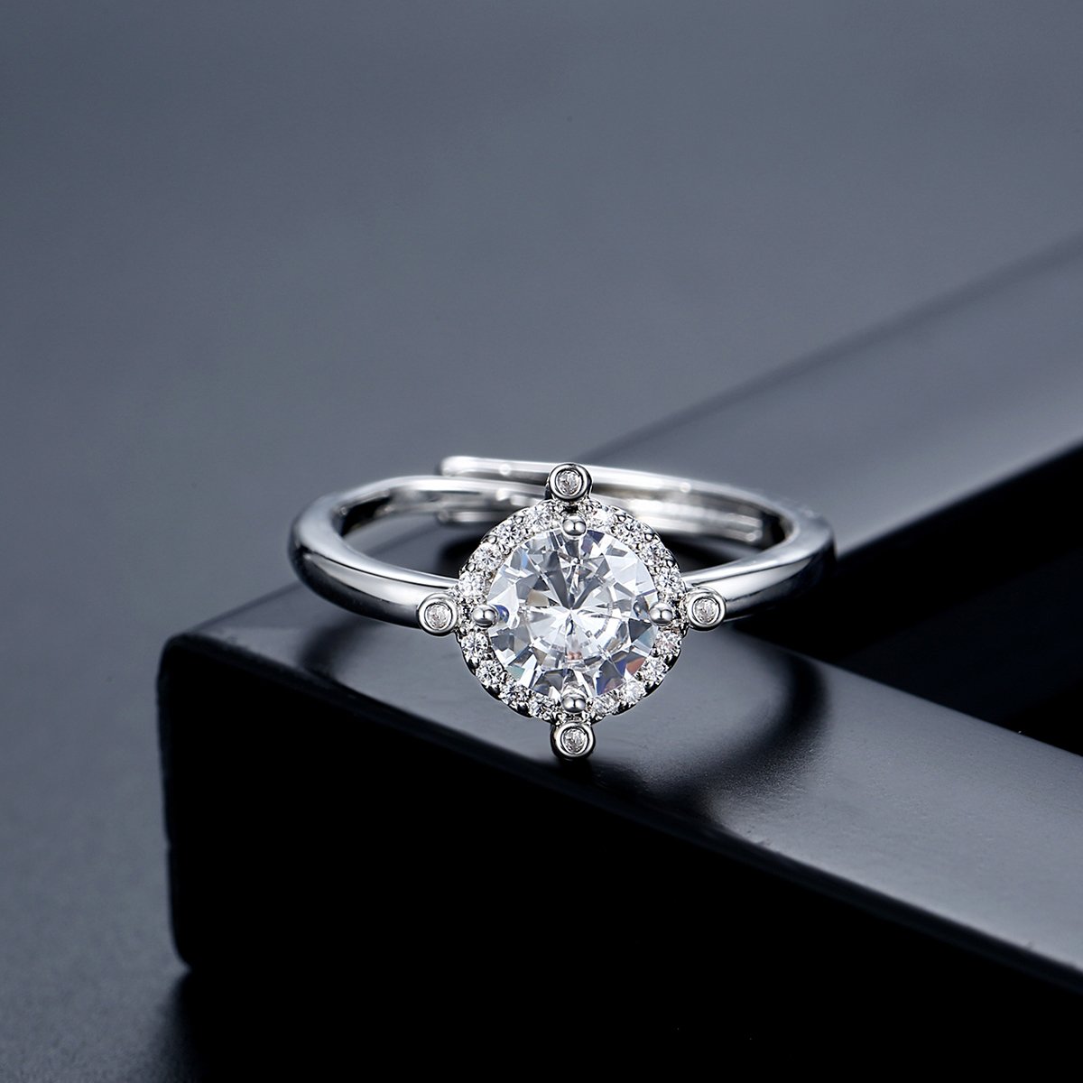 WR482 Luxury Ring for Women (Adjustable Ring) — image 3