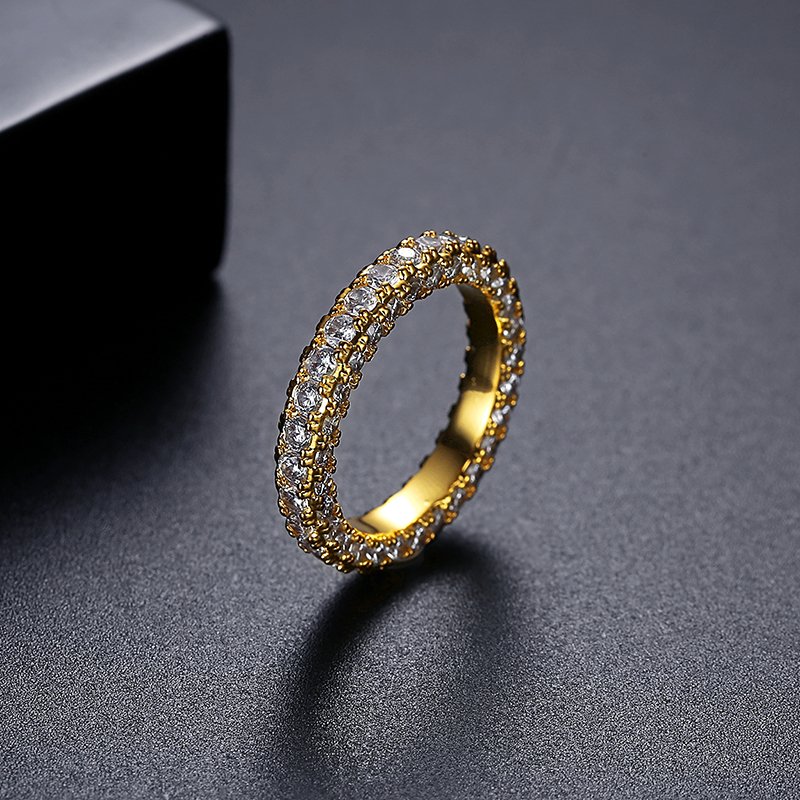 WR500 Golden Luxury Ring for Women