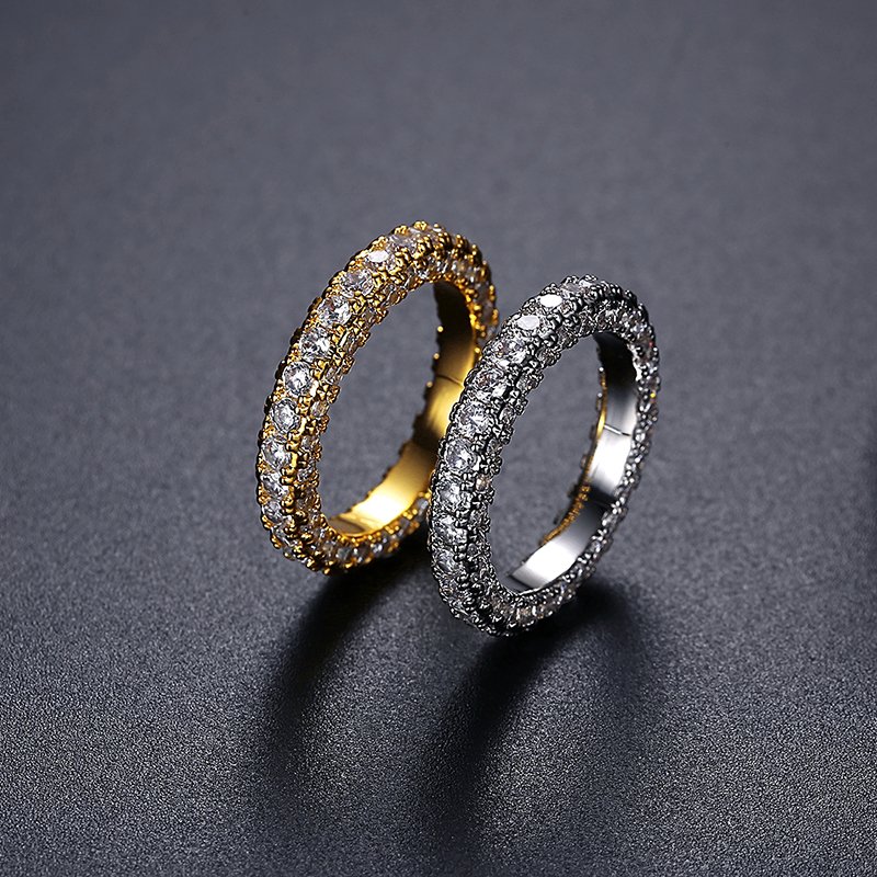 WR500 Golden Luxury Ring for Women — image 3